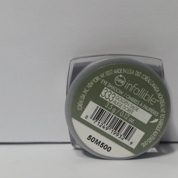 5 Loreal Powder Cream Eye Shadow Golden Sage Green - Picture 3 of 4